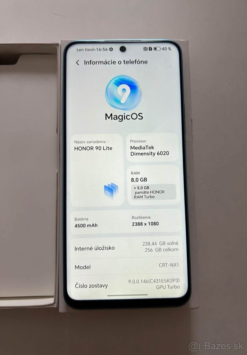 Honor 90 Lite 256 GB Dual SIM Nový - 4