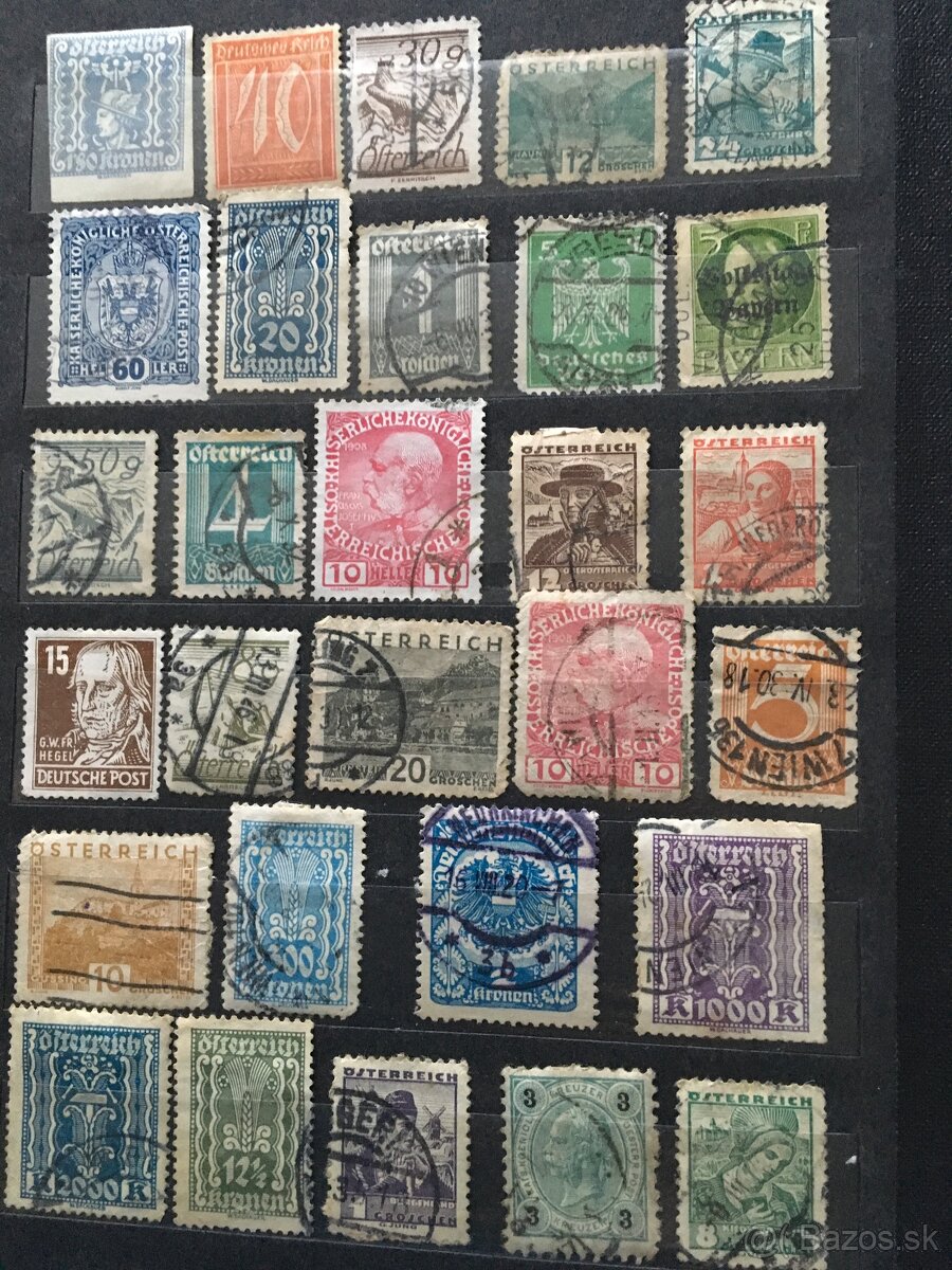 Staré známky na predaj 1 - 4