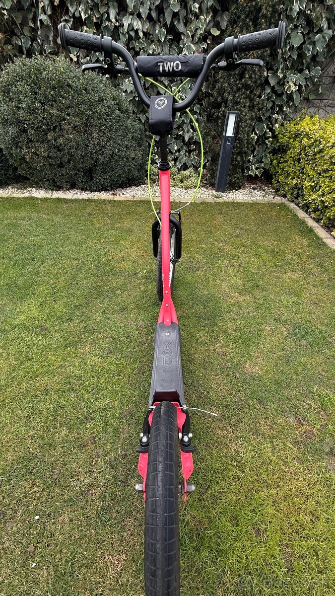 Yedoo Numbers Two Pink kolobežka+kosik - 4