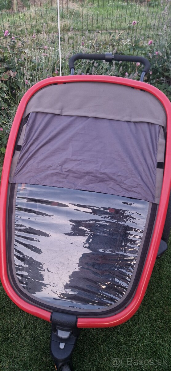 Hamax Outback cyklovozík pre 2 deti TOP stav, komplet výbava - 4
