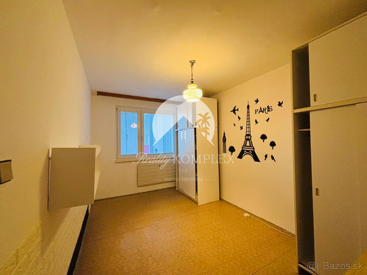 Reality KOMPLEX s.r.o. vám EXKLUZÍVNE ponúka na predaj 3-izb - 4