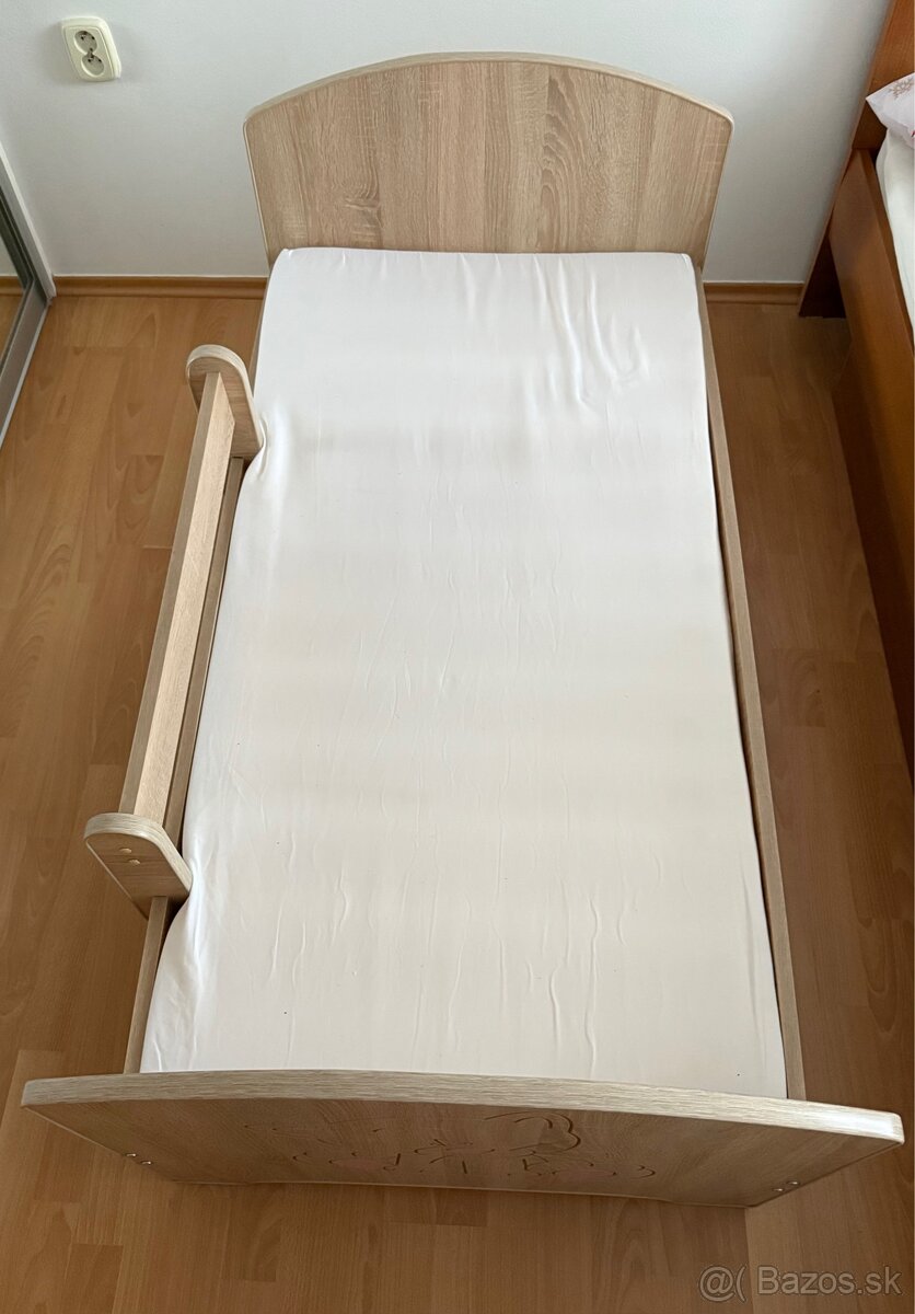 Detska posteľ 140x70 s matracom, detsky matrac - 4