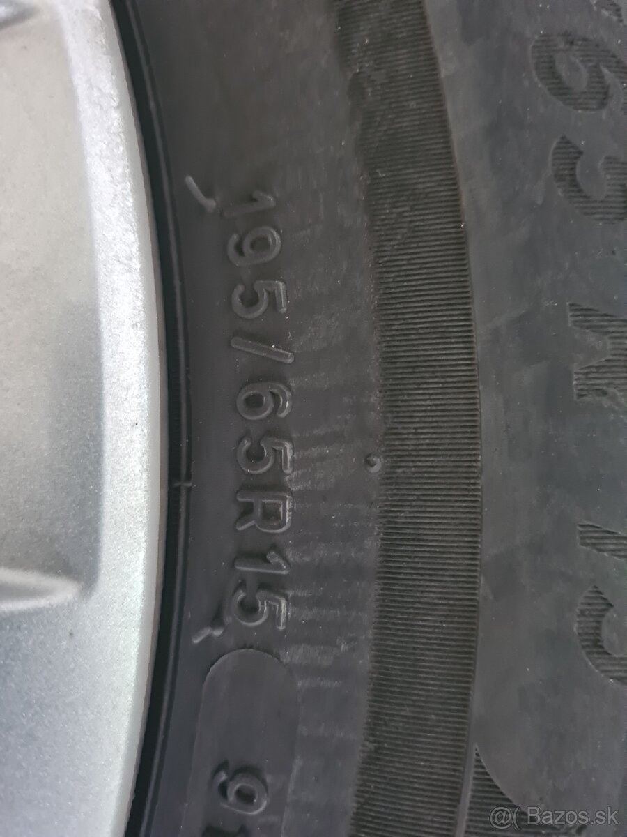 Predám 112x5 195/65/15 - 4