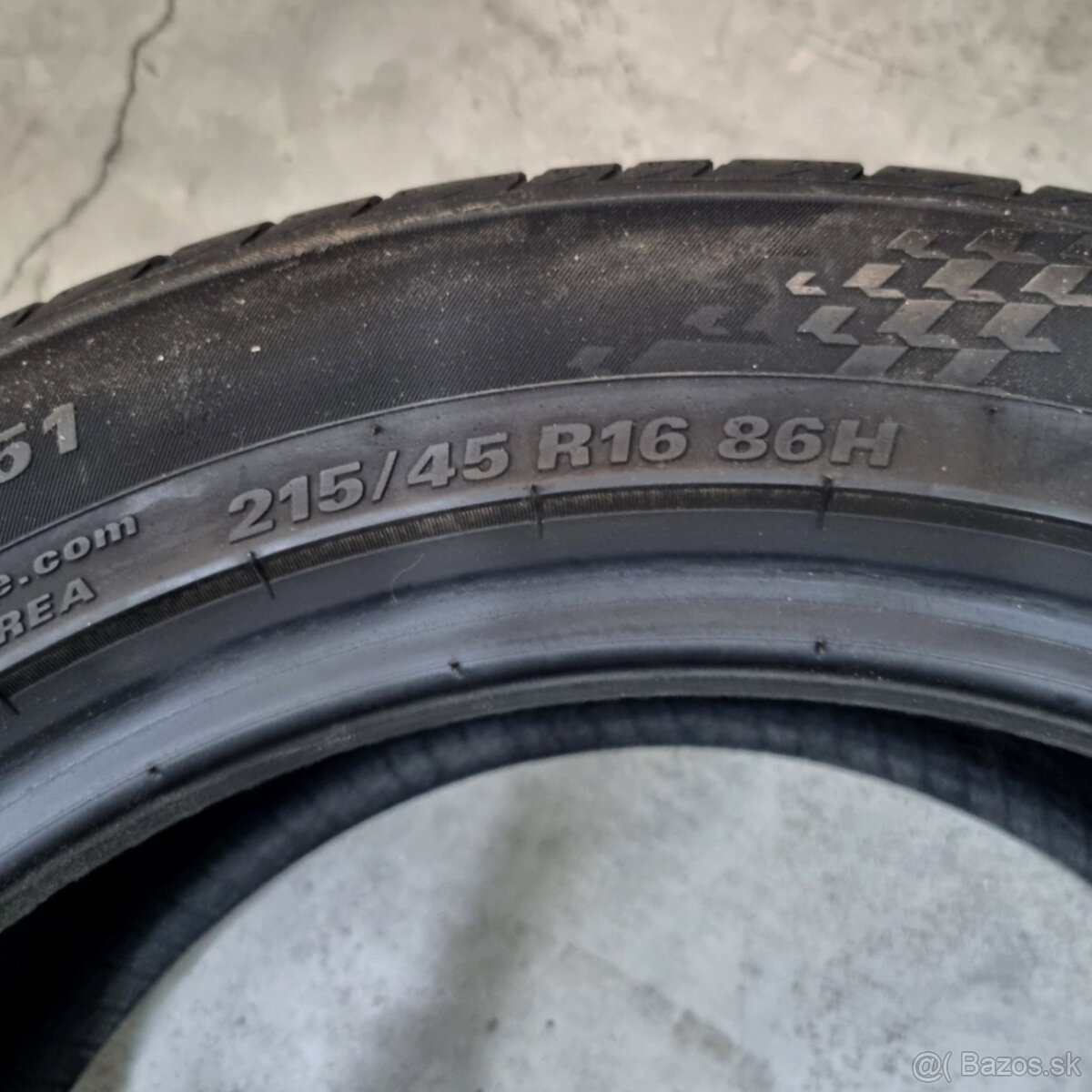 Letné pneumatiky 215/45 R16 KUMHO - 4