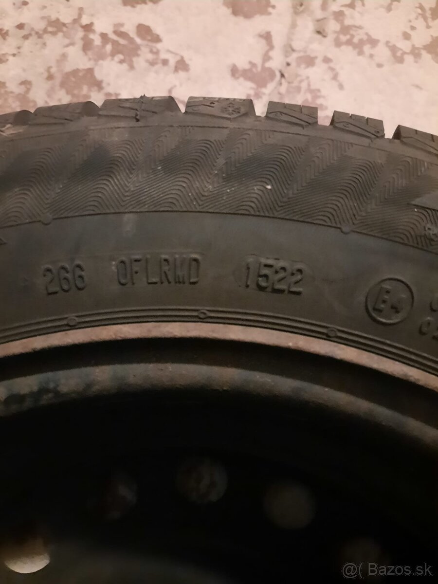 Zimné gumy matador 175/65 r14 +disky - 4