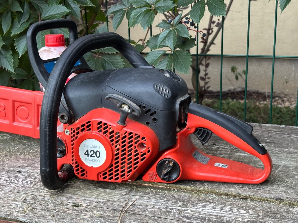 Benzínová reťazová píla Dolmar PS-420SC - 4
