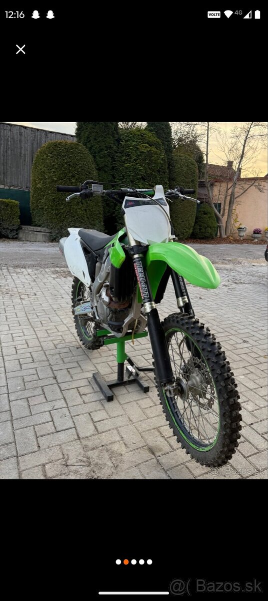 Kawasaki KXf 250 vstrek