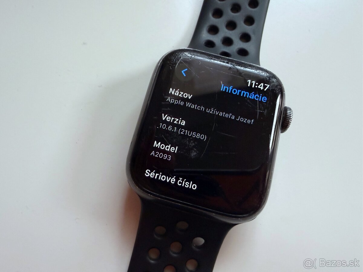 Apple Watch Nike Series 5 GPS 44mm pouzdro vesmírně šedé - 4