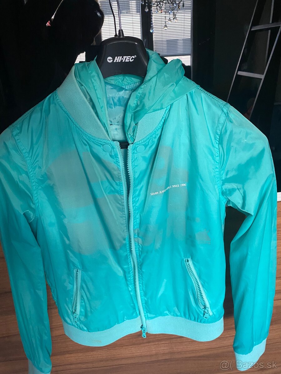 Nová dámska tyrkysová bundička Semir - 4