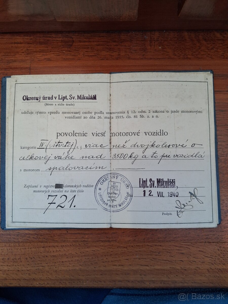 Slovensky stat preukaz - 4