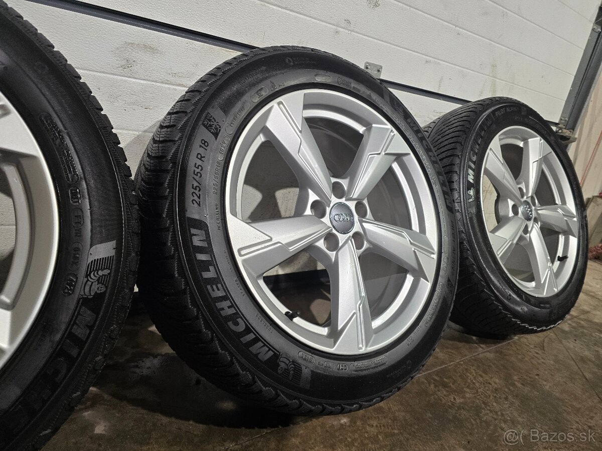 Zimná Sada AUDI A6 C8+Michelin 225/55 R18 - 4