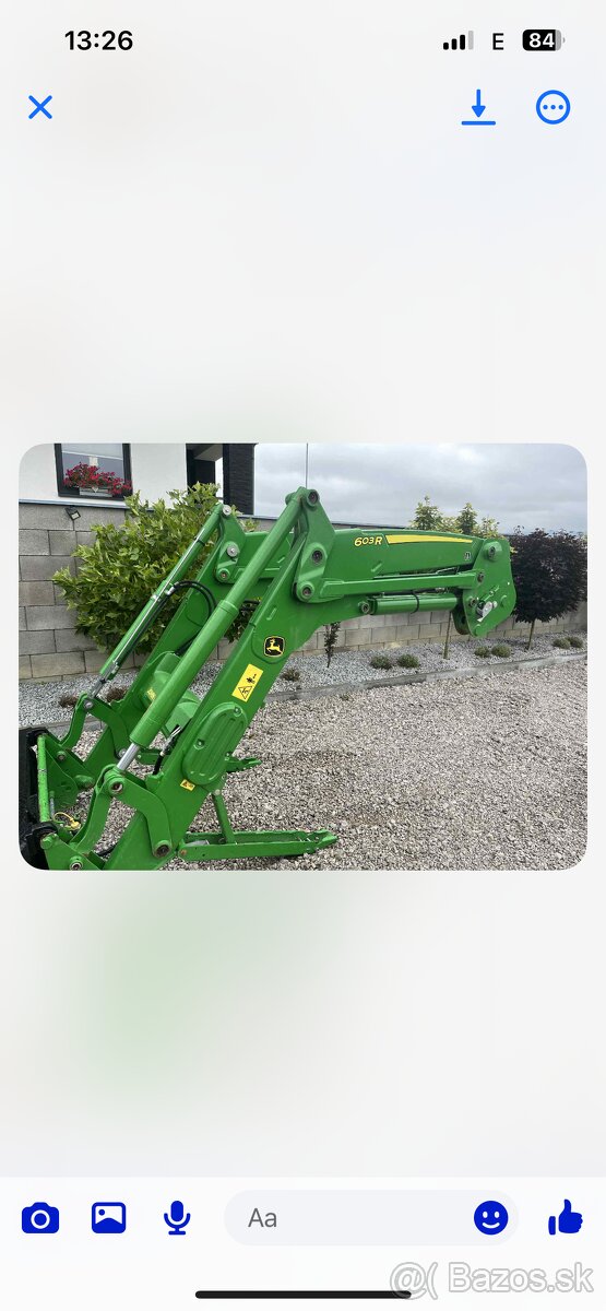 celny nakladac john deere 603 r - 4