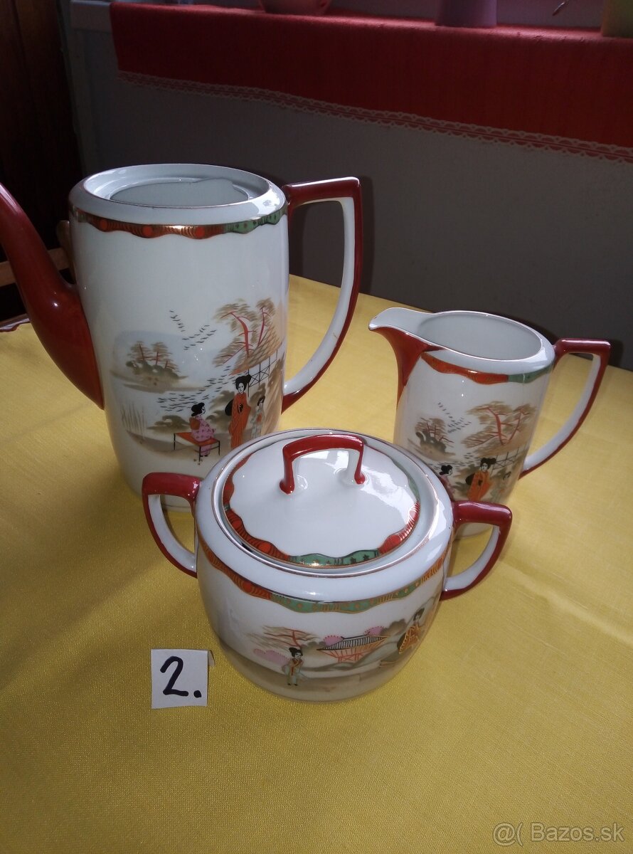 Starodávne porcelánové sety - 4