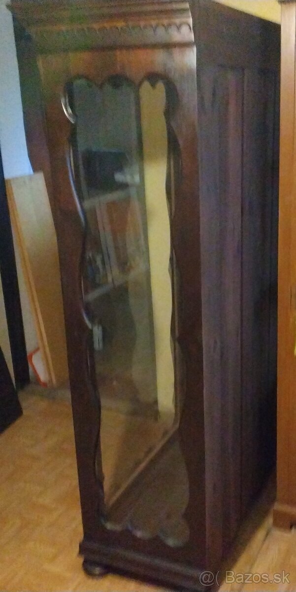 Vitrina starozitna presklenena - 4