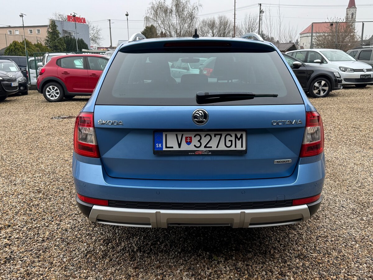 Škoda Octavia Combi SCOUT2.0 TDI DSG 4x4 - 4