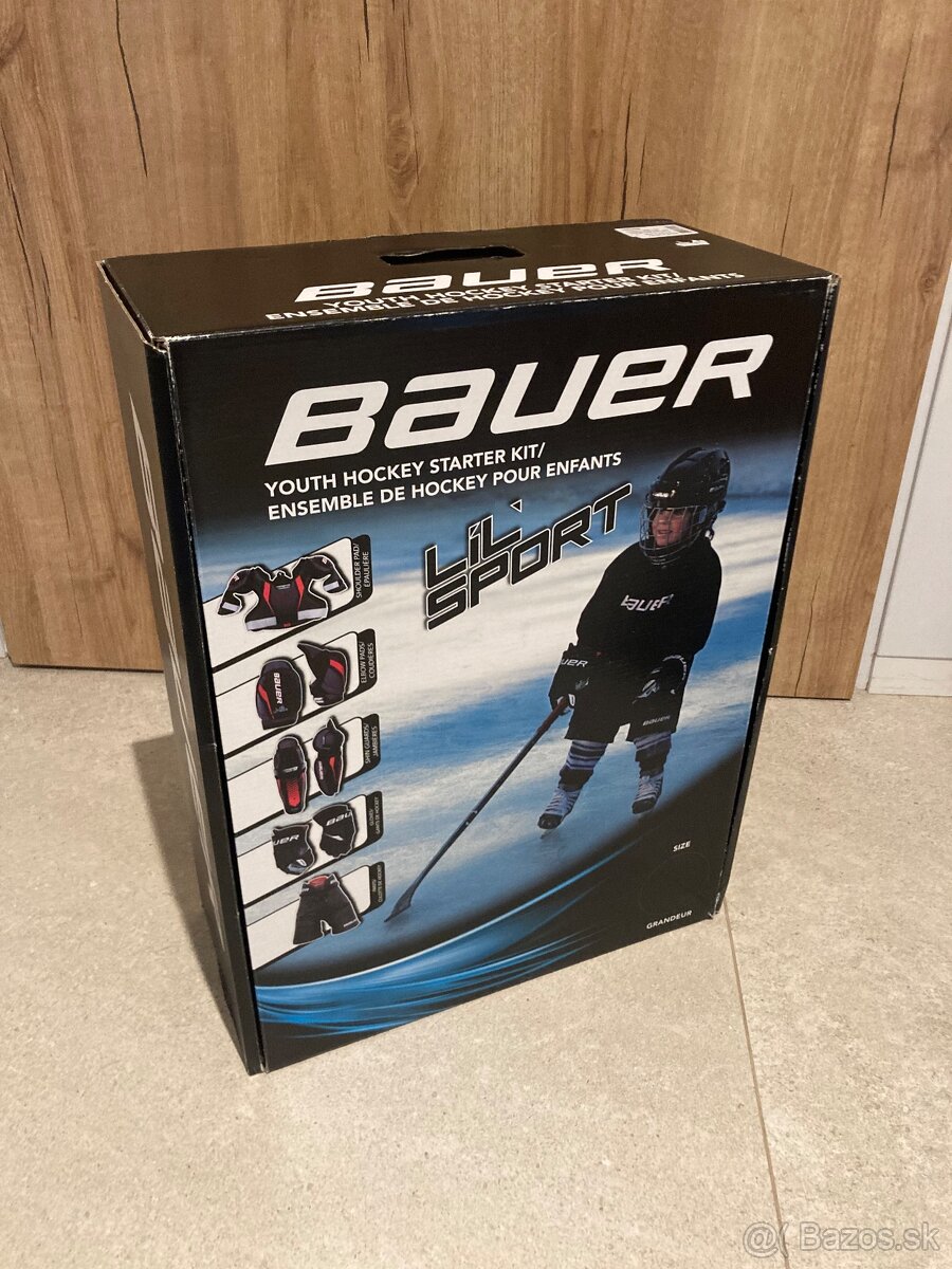 BAUER detsky hokejovy set velkost L - 4