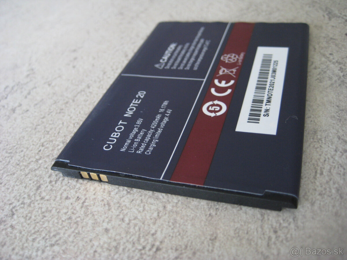 ♦️ CUBOT = Note 20 = batéria ♦️ - 4