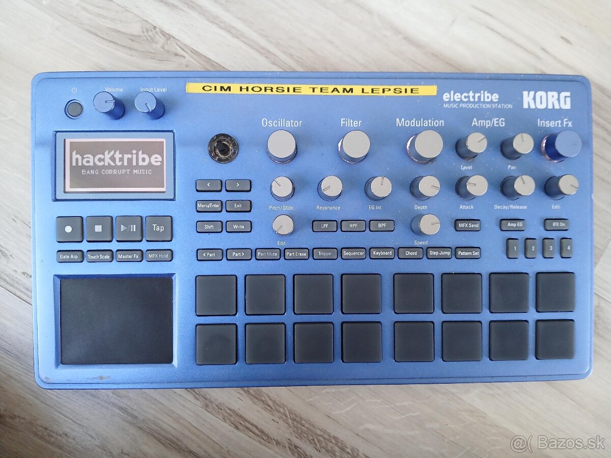 Korg electribe modrý - 4