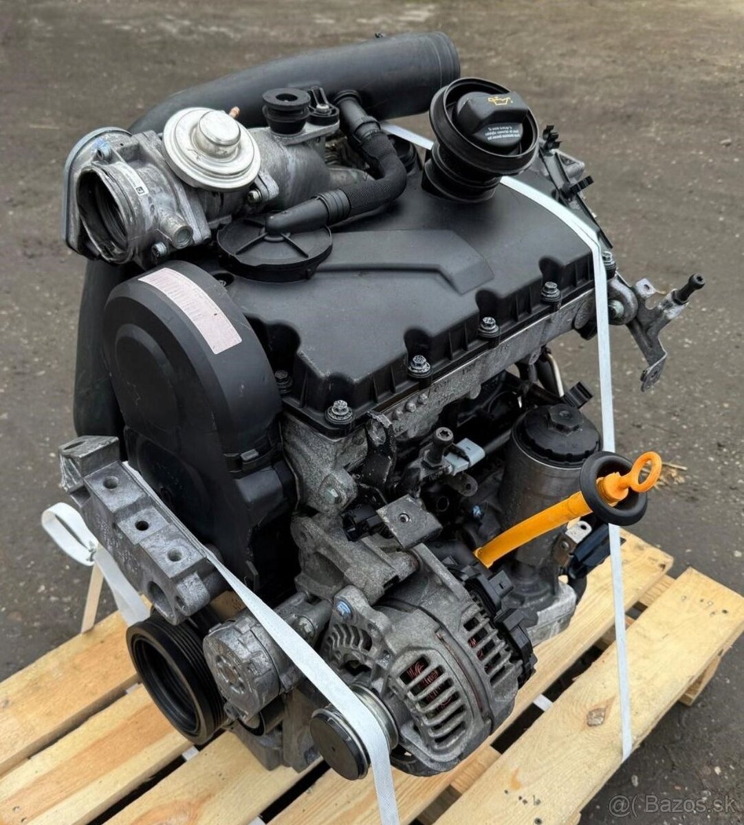 Agregat VW 1.9 TDI 77 kw BXE TEST VIDEO - 4