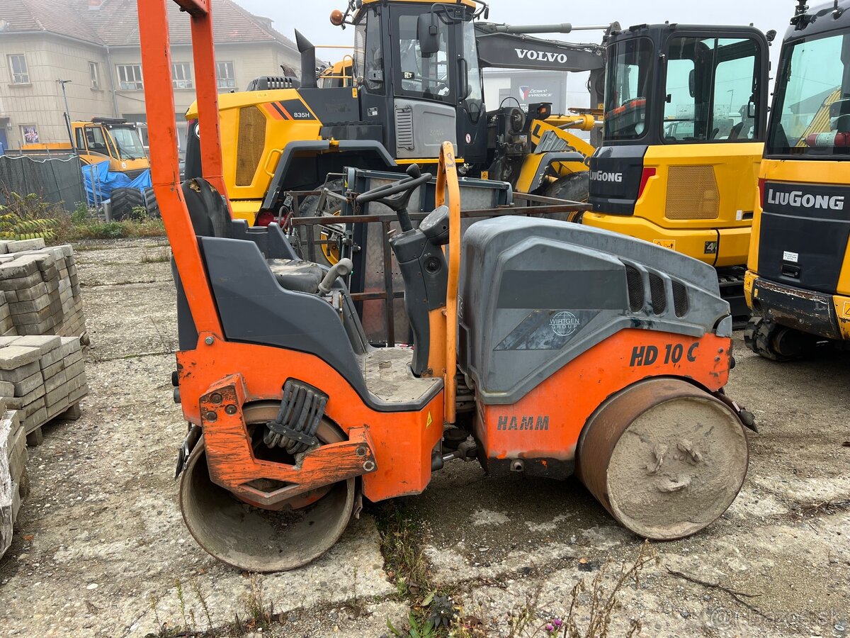 Vibrační válec Hamm HD10C VV - 2007 - 1,6t - motor Hatz - 4