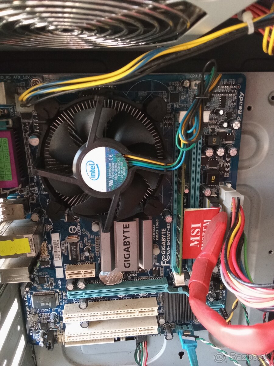 Predám Stolny PC bez monitora a káblov Nefunkčný zdroj - 4