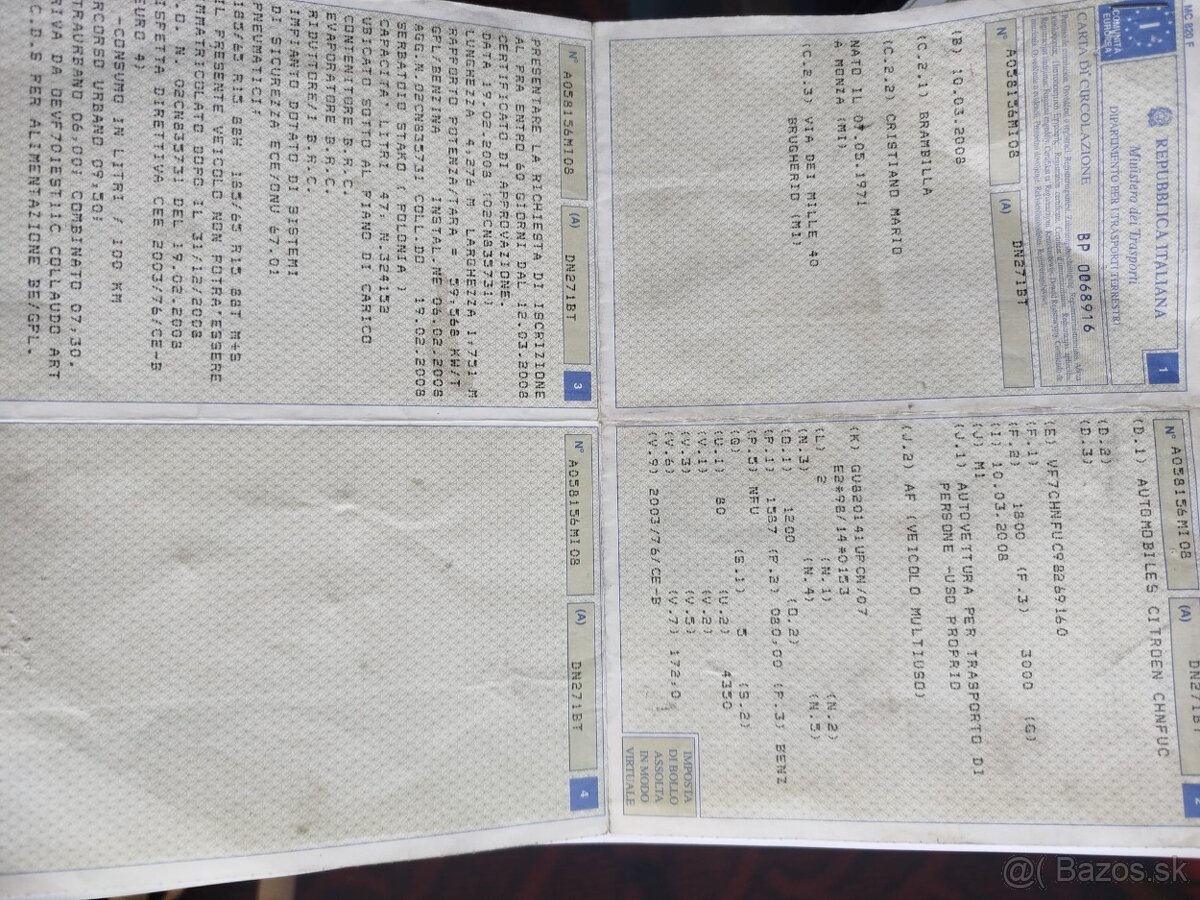 Citroën Xsara Picasso 1.6i +LPG 2008 - 4