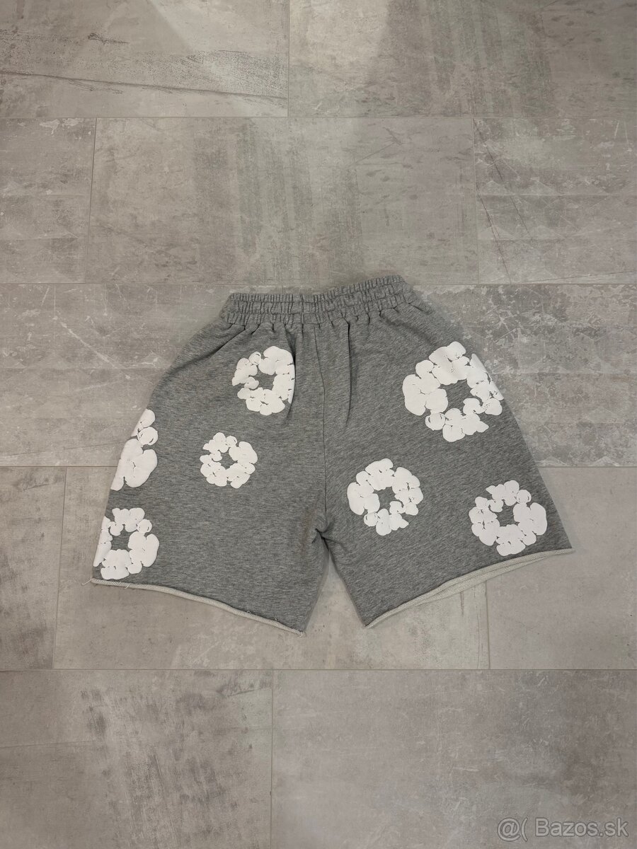 Denim Tears šedé kraťase - 4