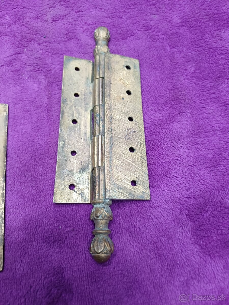 Predám mosadzné masívne panti - 4