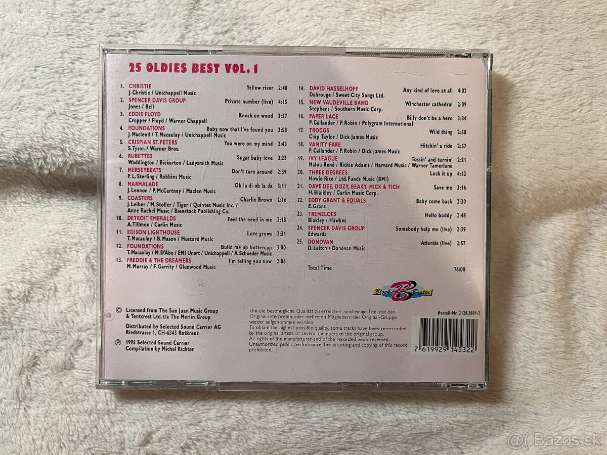 Predám kolekciu CD oldies - 4