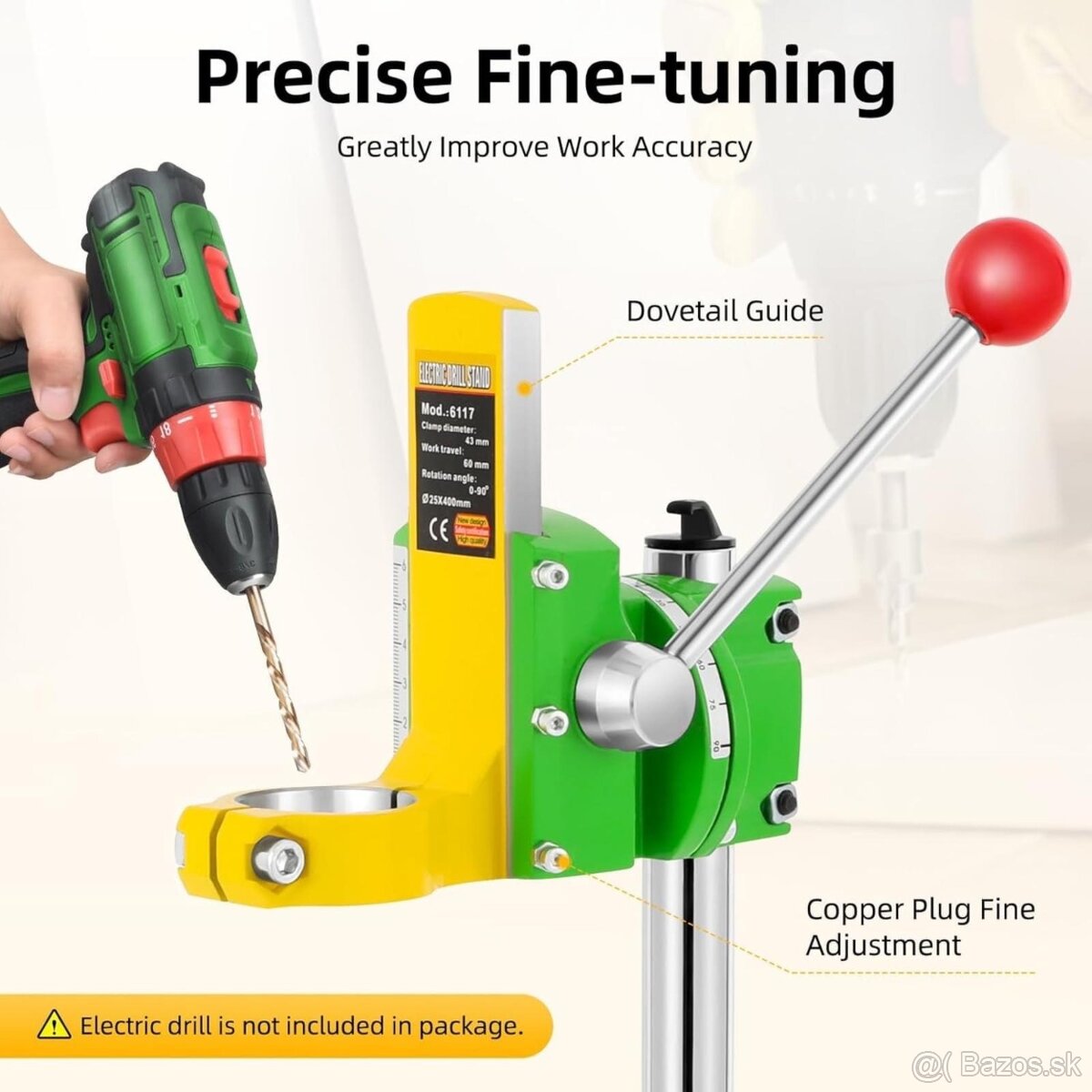 🔧 Vŕtací stojan otočný o 90° | TOP stav - 4