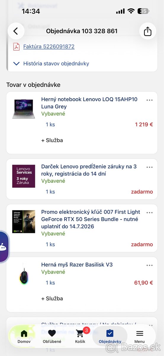 Prémiová herná myš Razer Basilisk V3 - 4