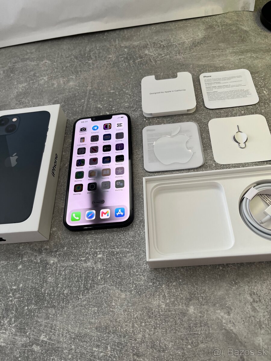 Apple iPhone 13 128 GB – 84 % batéria - 4