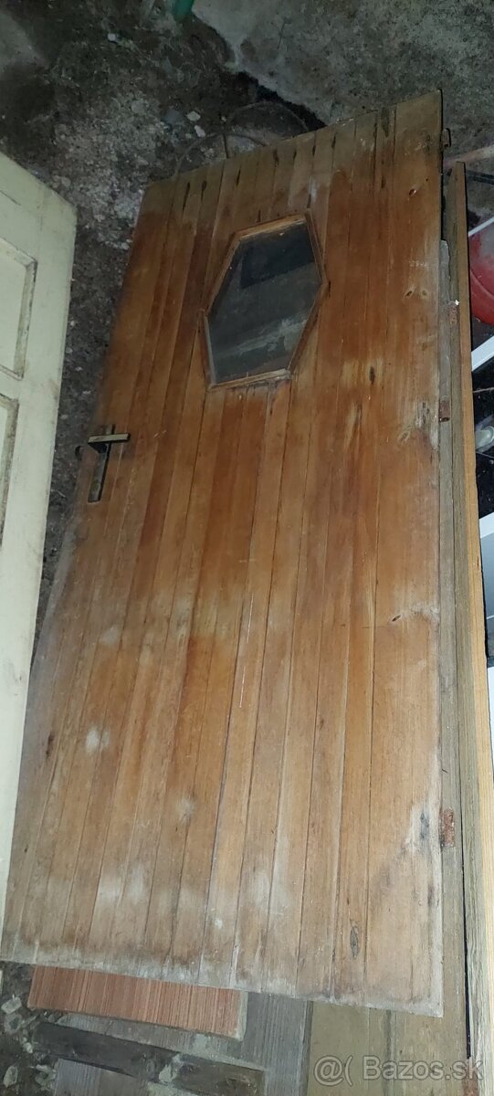 Predám drevené dvere masívne - 4