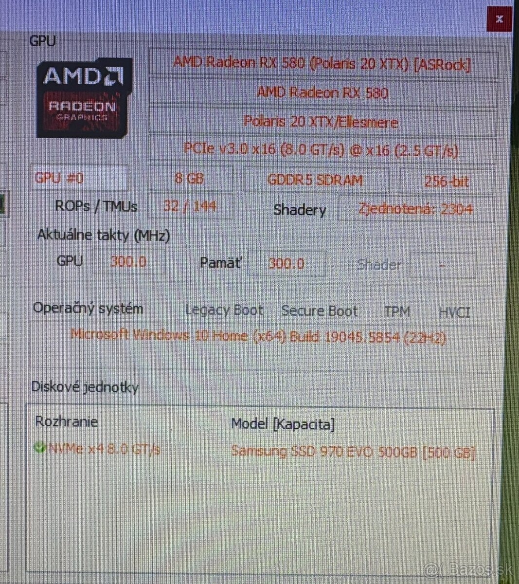 Grafická karta ASROCK Radeon RX 580 8 GB - 4