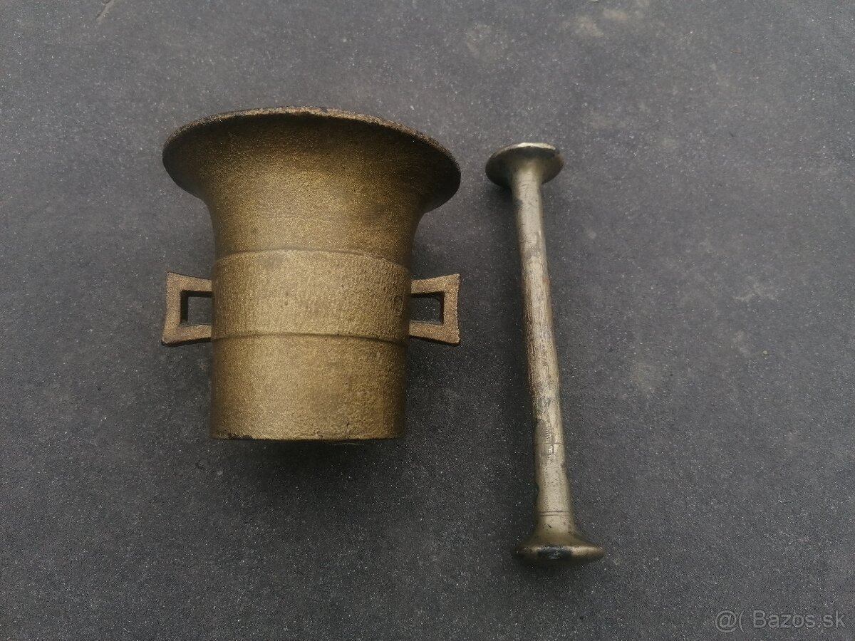 Predám starožitný mažiar - 4