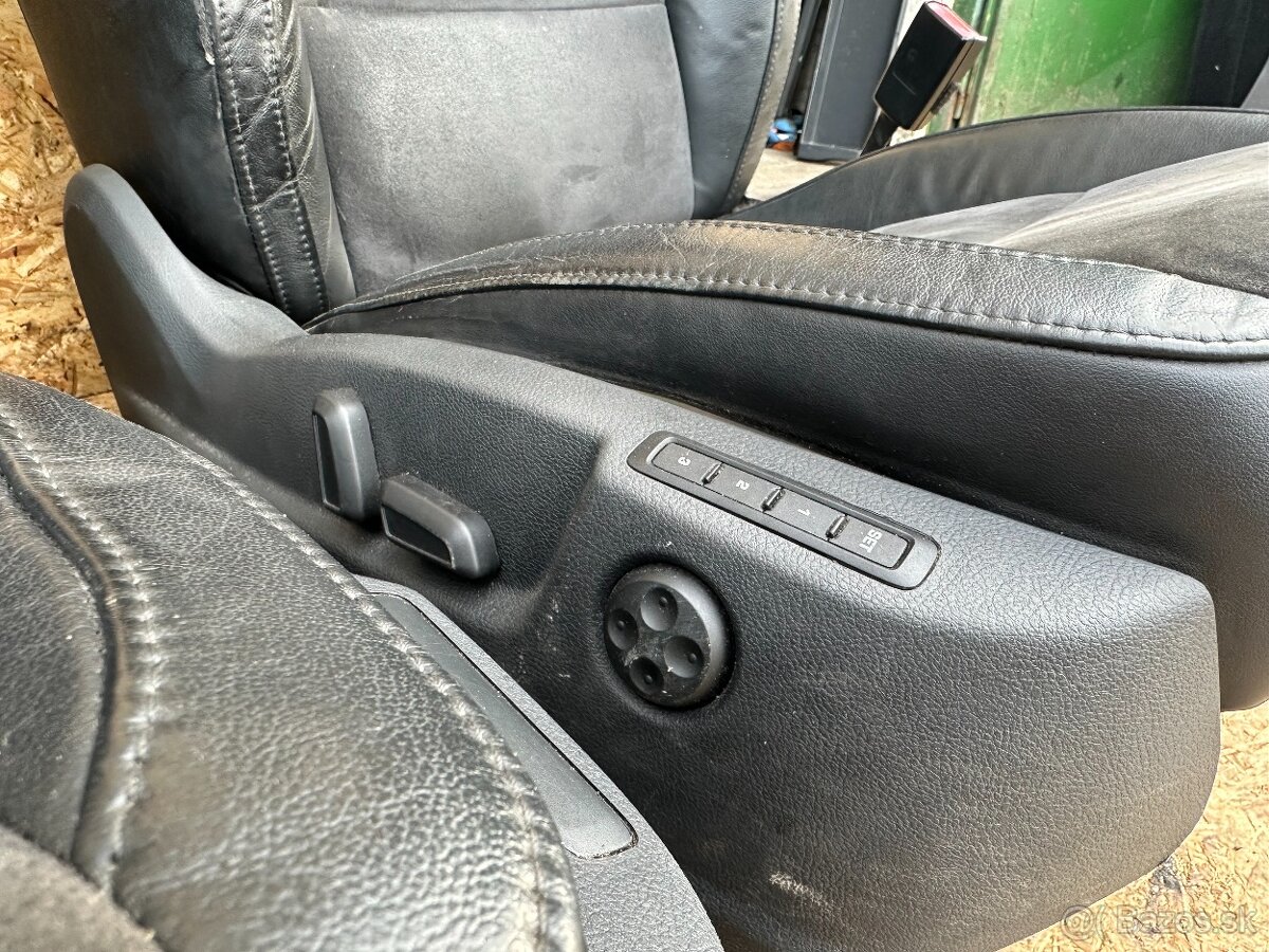 Kompletné sedačky Škoda Superb 2 koža/alcantara - 4