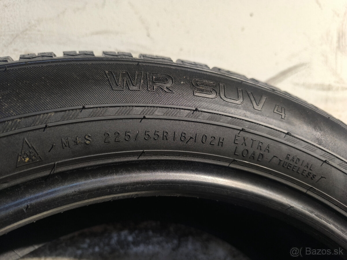 225/55 R18 Zimné pneumatiky Nokian WR SUV 2 kusy - 4