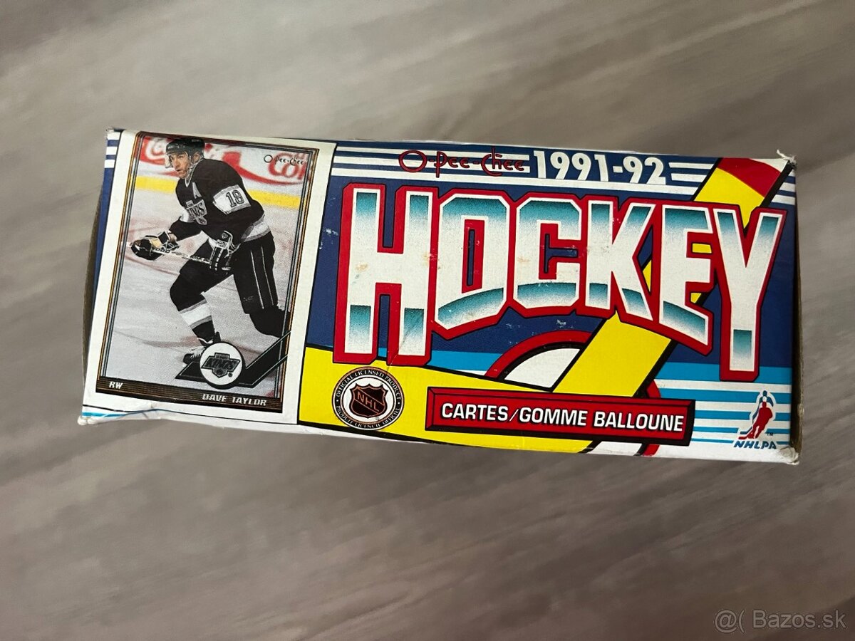 Hokejové karty box O-Pee-chee 1991-92 - 4