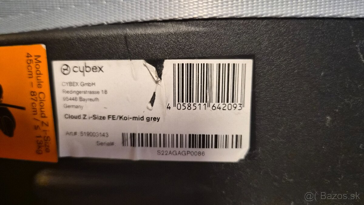 Cybex cloud z I-size - 4