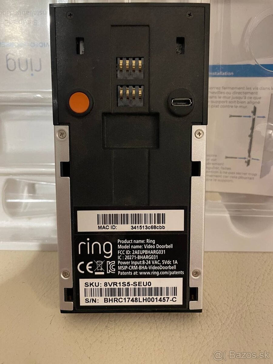 Ring Video Doorbell (3 ks) inteligentné videozvončeky - 4