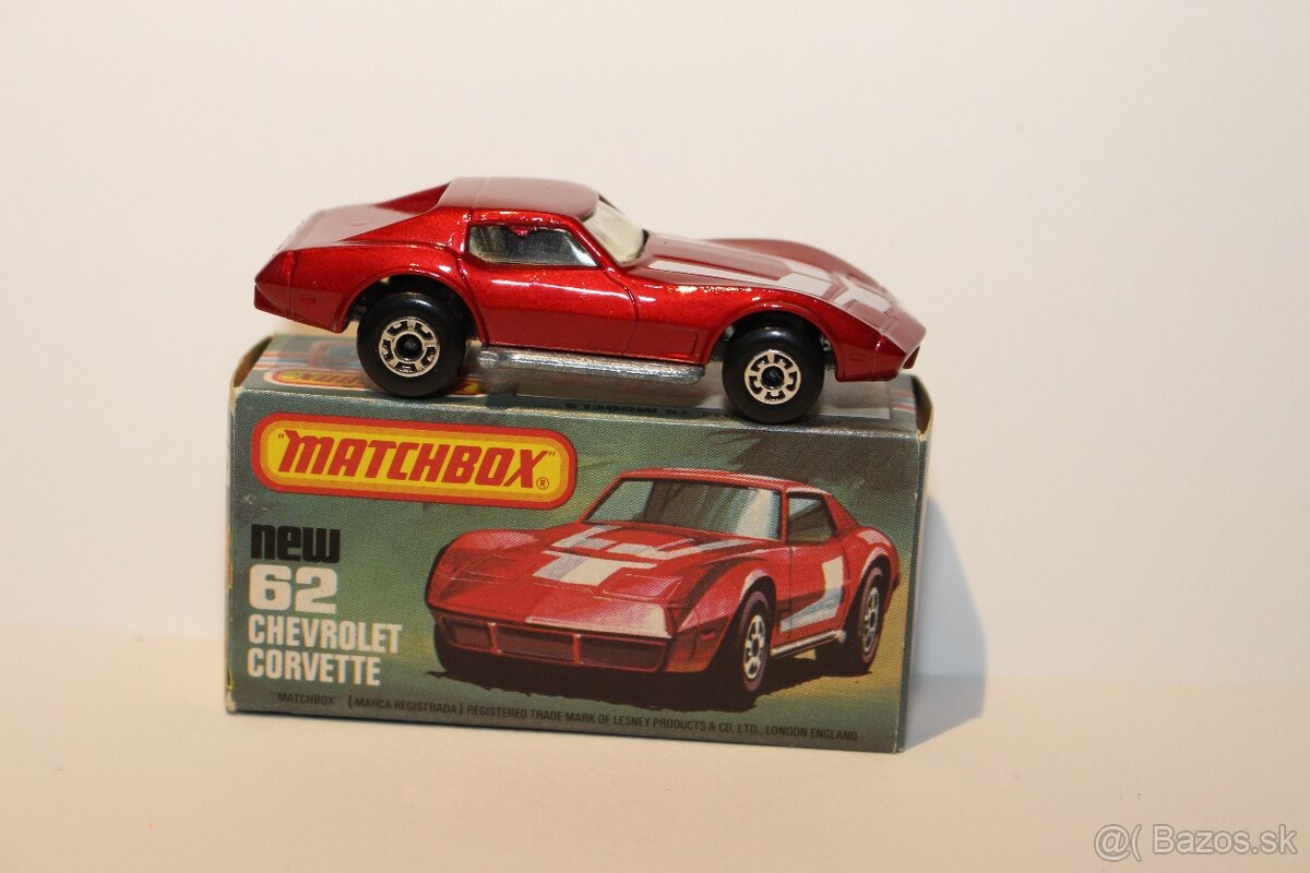 Matchbox SF Chevrolet corvette - 4