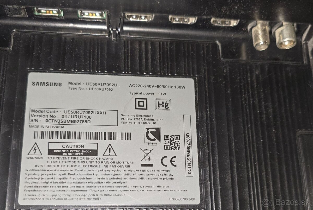SAMSUNG 50 4K - 4