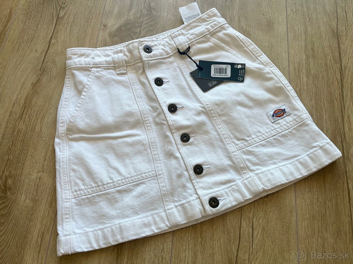 Dickies biela sukňa XXS - 4
