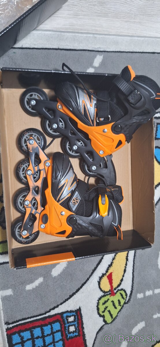 Detské kolieskové korčule 31 až 34 - 4