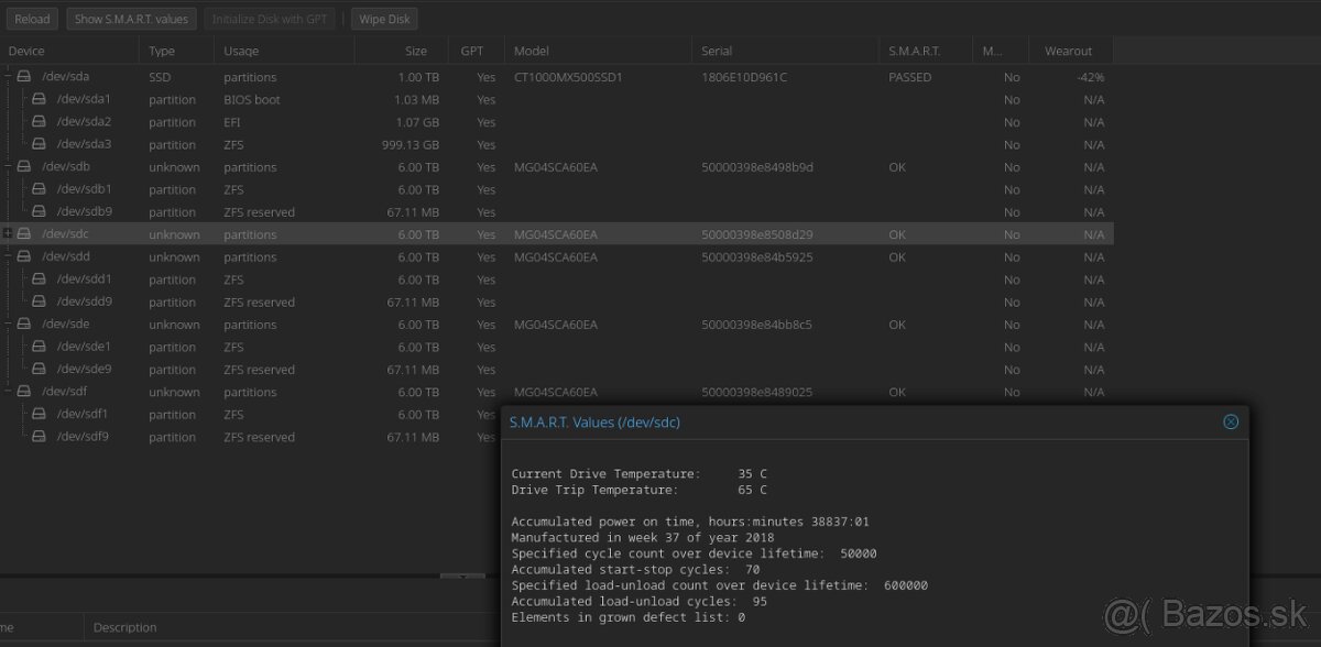Server Supermicro, E5-2630v3, 128GB RAM, 8x3.5" - 4