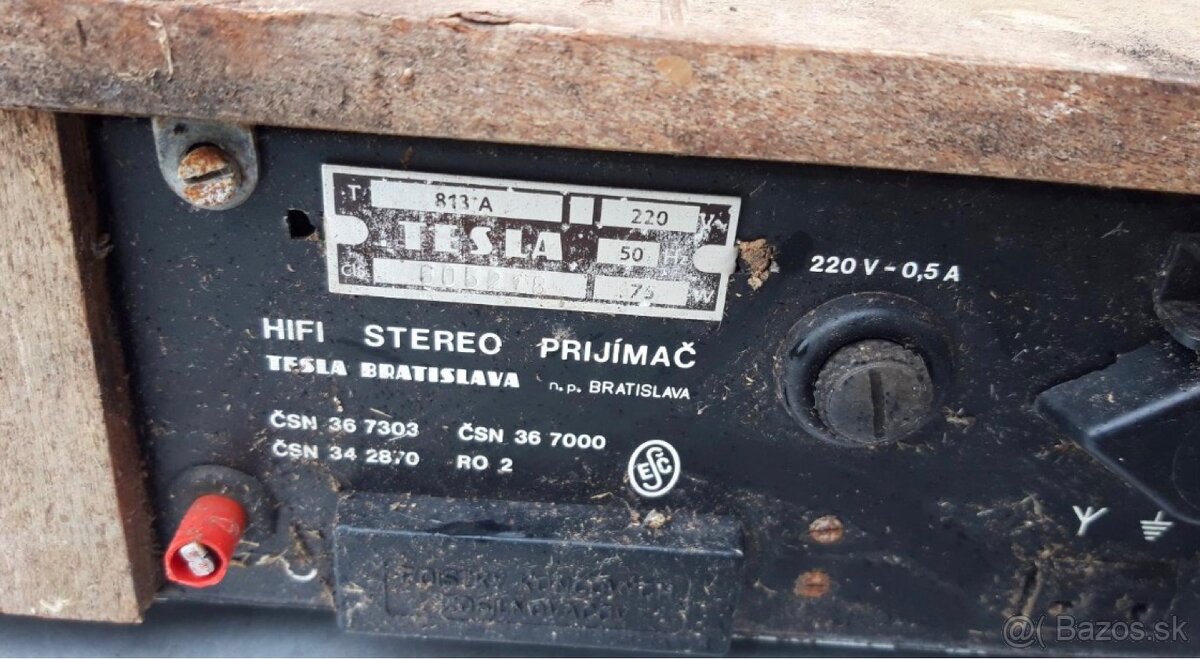 Tesla 813A Hi-Fi na náhradné diely - 4