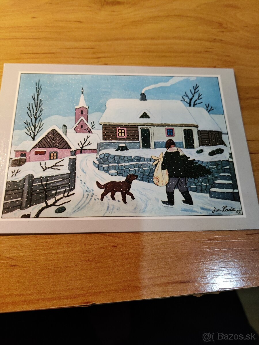pohľadnice Slovenského štátu + Josef Lada - 4