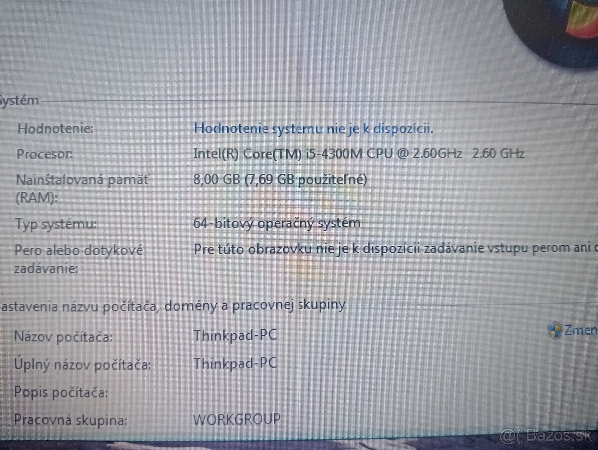 predám Lenovo thinkpad T440p , Intel core i5 , 8gb ram ,ssd - 4