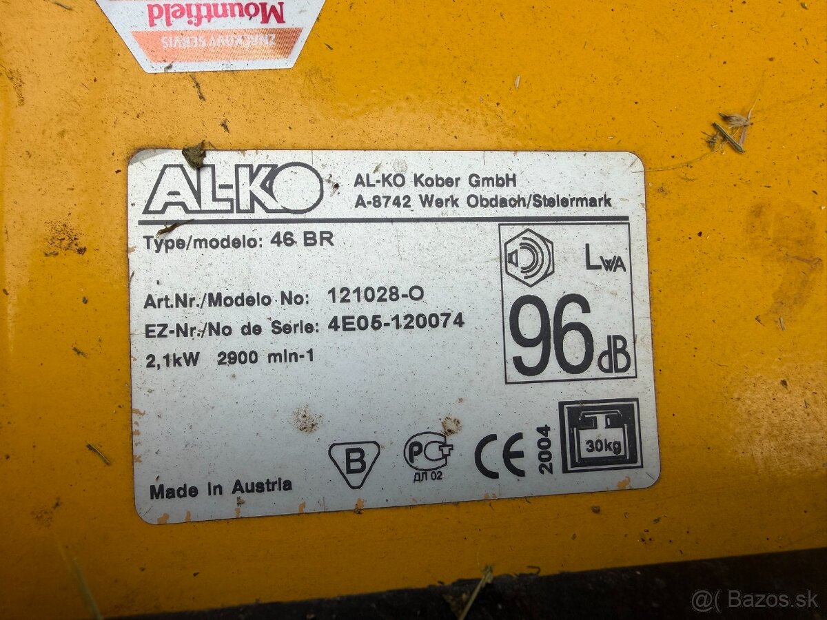 Kosačka Alko - 4