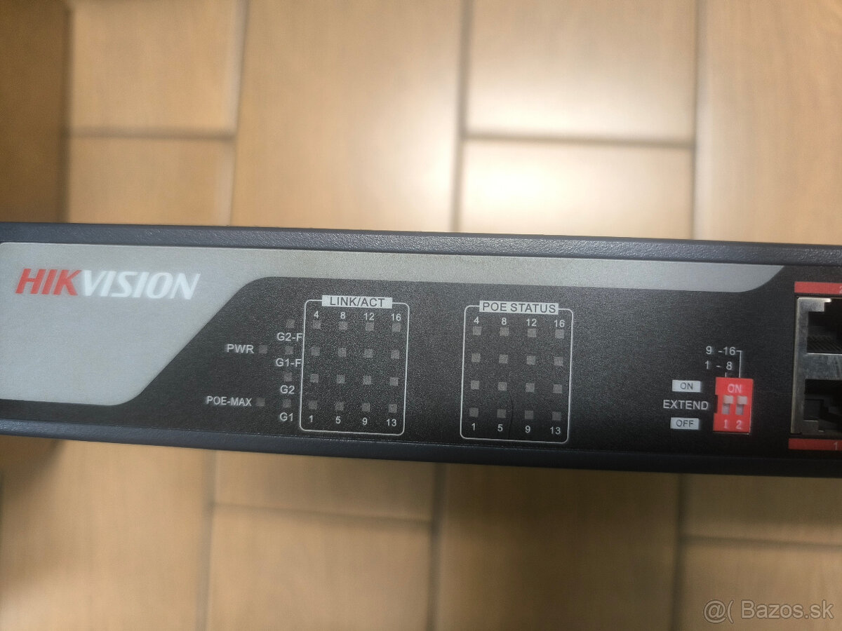 Predam POE switch Hikvision DS-3E0318P-E - 4